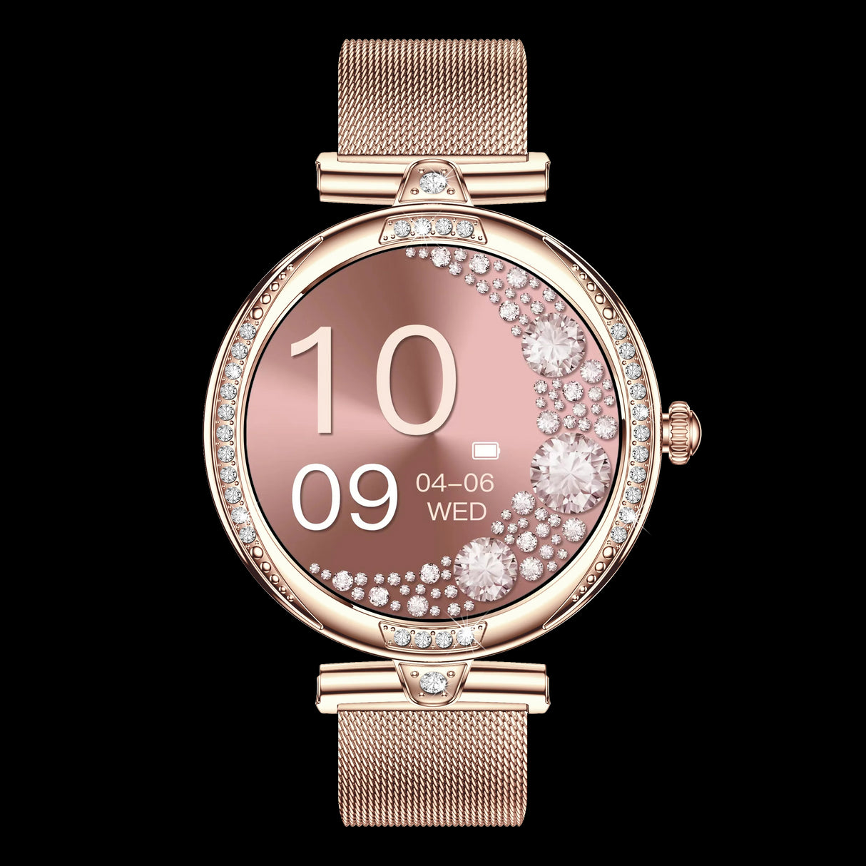 NX17 Pro Smart Watch Fashion Dimanond Ladies Wristwatch Amoled Bluetooth Calling Health Monitoring Women Fitness Smartwatch - V.I.P Digital Presence