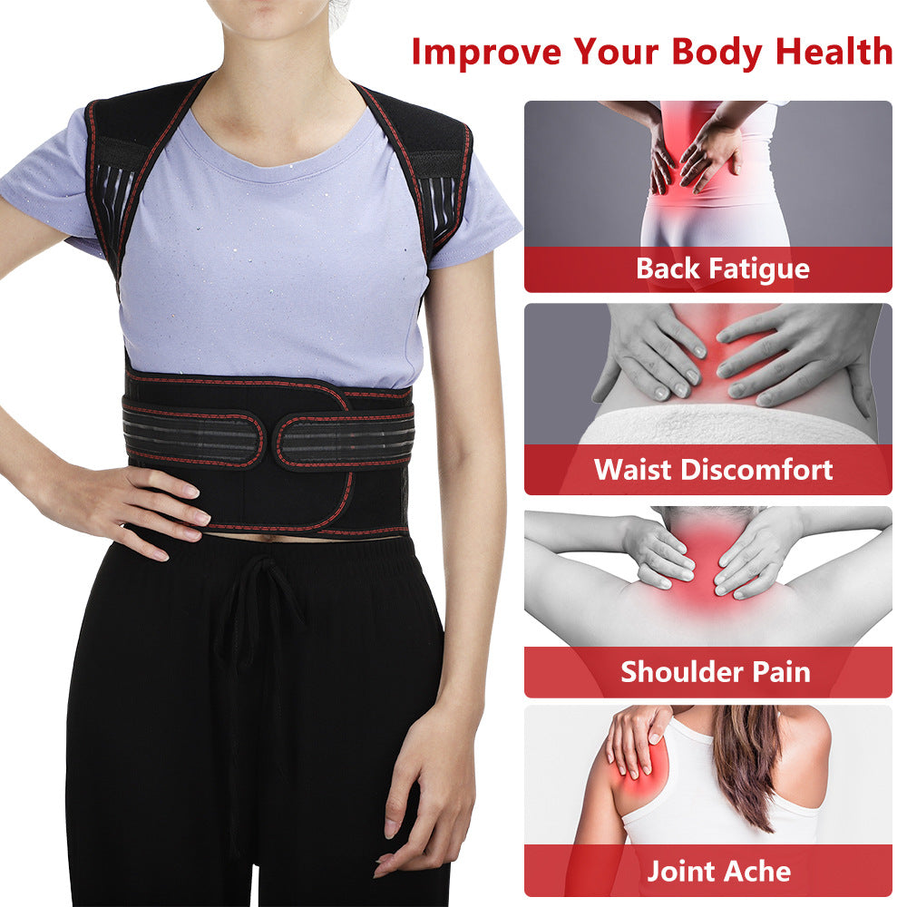 Self-Heating Shoulder Shirt Waistcoat Support Belt Shoulder Warm Shirt Magnetic Therapy Vest Back Protection Shirt - V.I.P Digital Presence