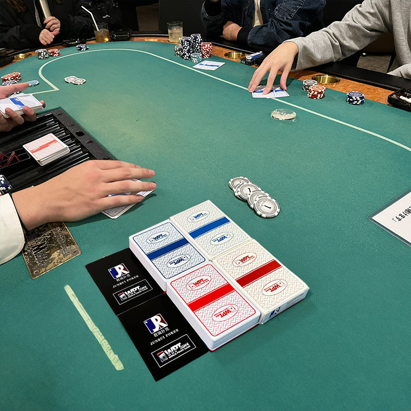 WPT Texas Hold'em Poker Cards. High - grade hard plastic, wholesale, full box, competition - spec, waterproof & anti - fold. - V.I.P Digital Presence