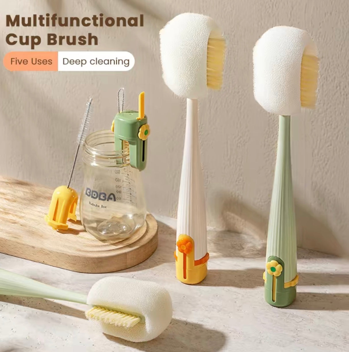CleanMate 5-in-1 Brush