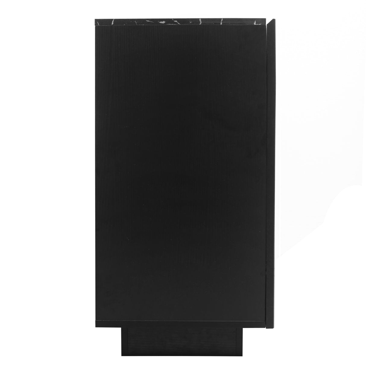 LED Carved Line 3 Door Storage Cabinet,Sideboard Buffet Cabinet With Adjustable Shelf,Large Storage Accent Cabinet - V.I.P Digital Presence