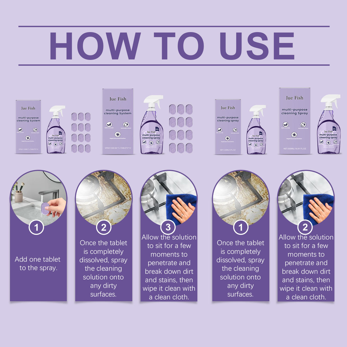 Multi-Purpose Cleaner Easily Cleans Grease Stains On Cooktops And Utensils - V.I.P Digital Presence