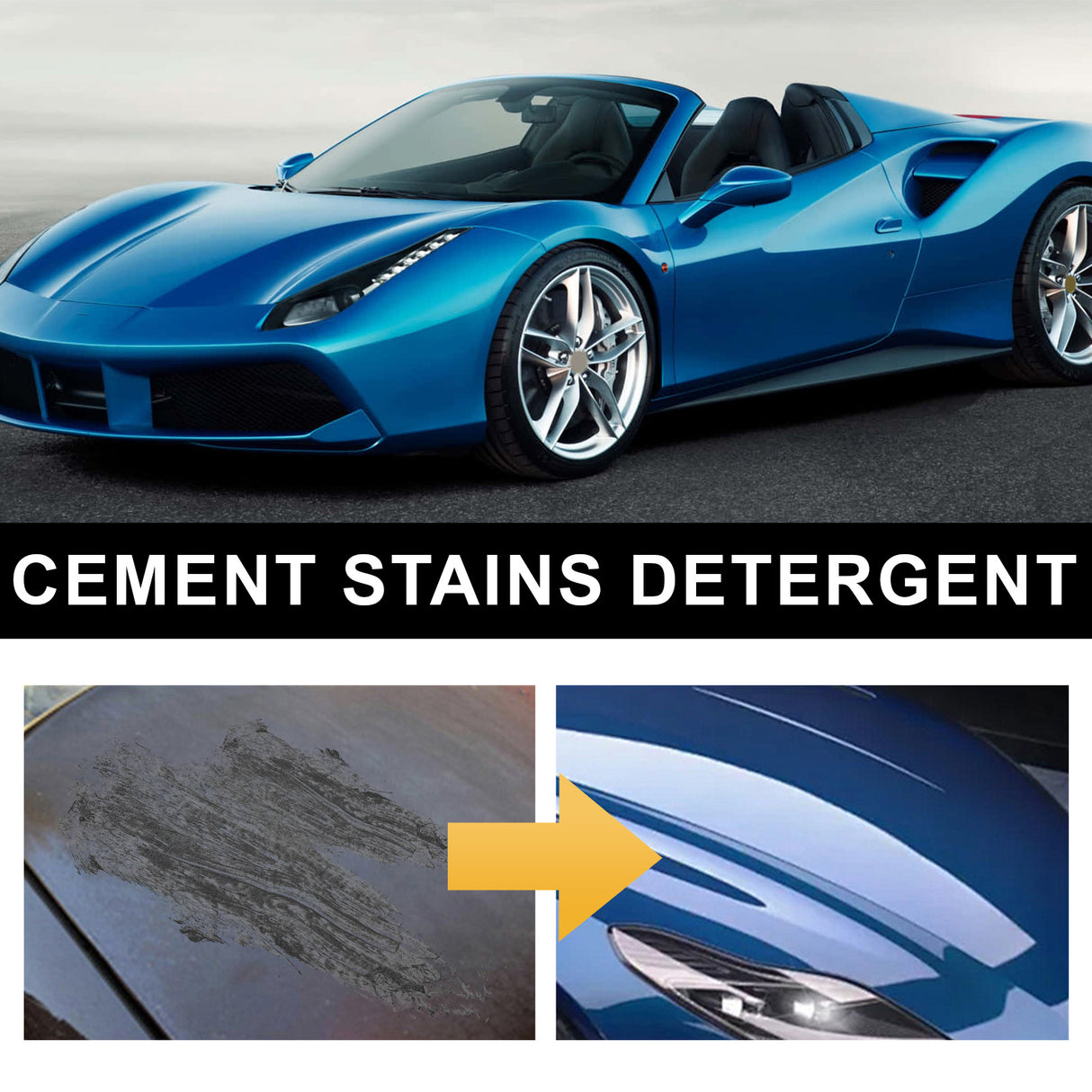 Cement Stains Detergent, Car Paint Concrete Spot Removal Stubborn Mud Cleaning - V.I.P Digital Presence