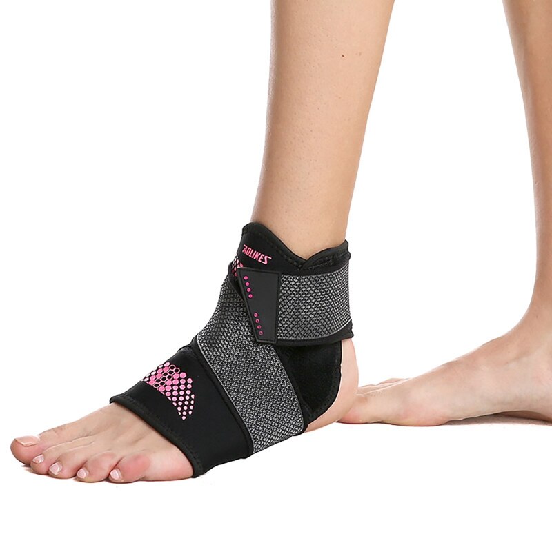 1pc Sport Ankle Brace Protector Adjustable Anti-sprain Compression Feet Support Wrap Bandage Protection With Strap - V.I.P Digital Presence