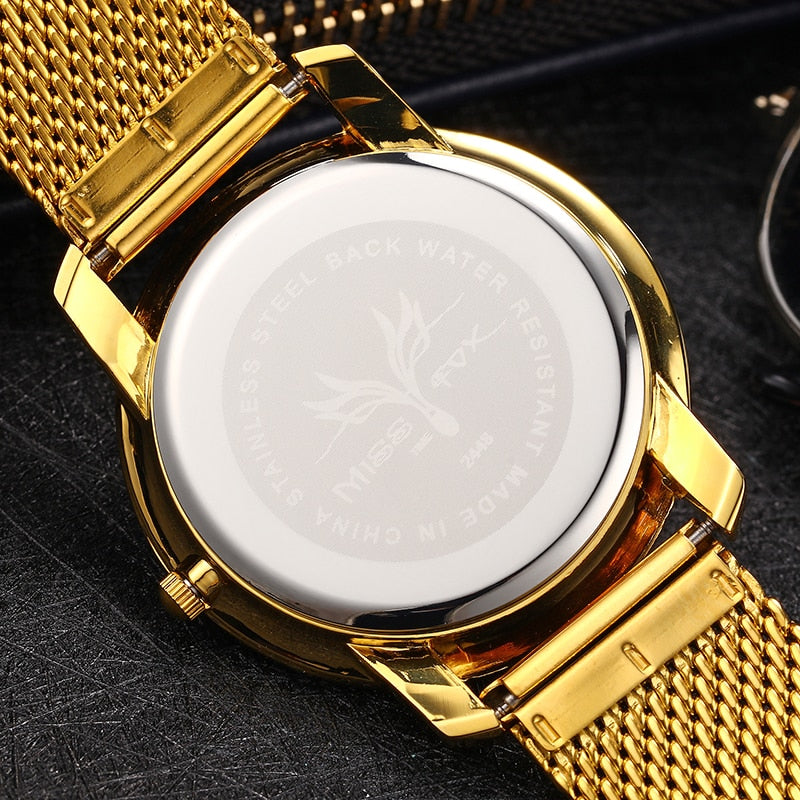 Clearance MISSFOX 2446 Unique Design Minimalist Watch Men Novel Stylish Male Watches Fashion Sports Quartz Wrist Watch For Men Women - V.I.P Digital Presence