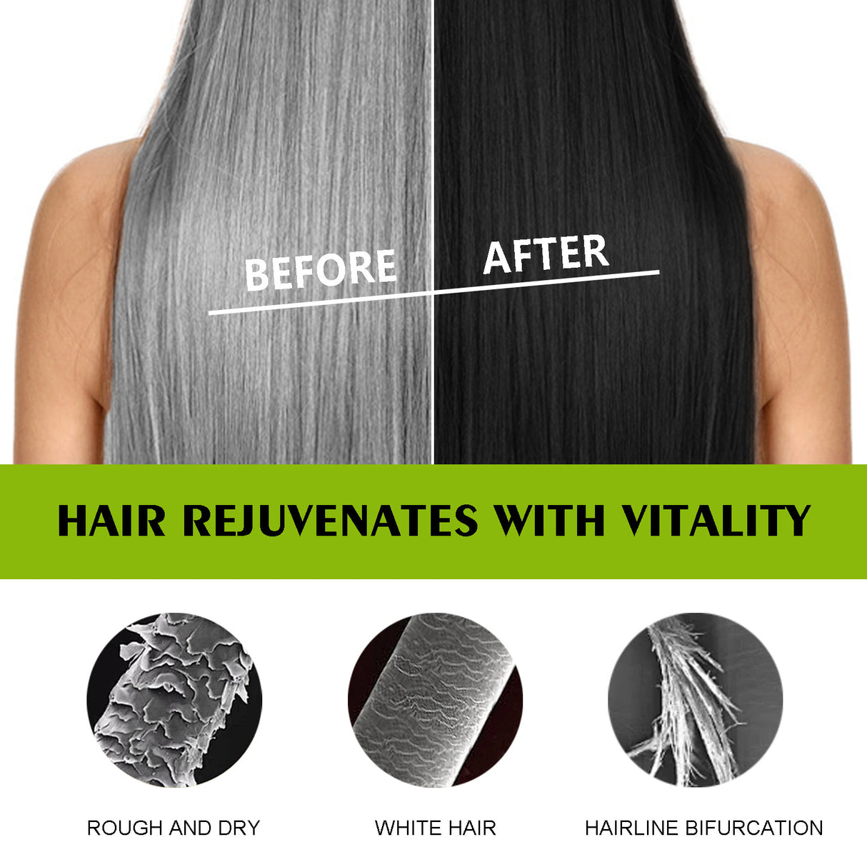 HOEGOA Hair Dye Shampoo, Gentle Hair Moisturizing Hair Fast Easy Coloring Lasting Hair Cream - V.I.P Digital Presence