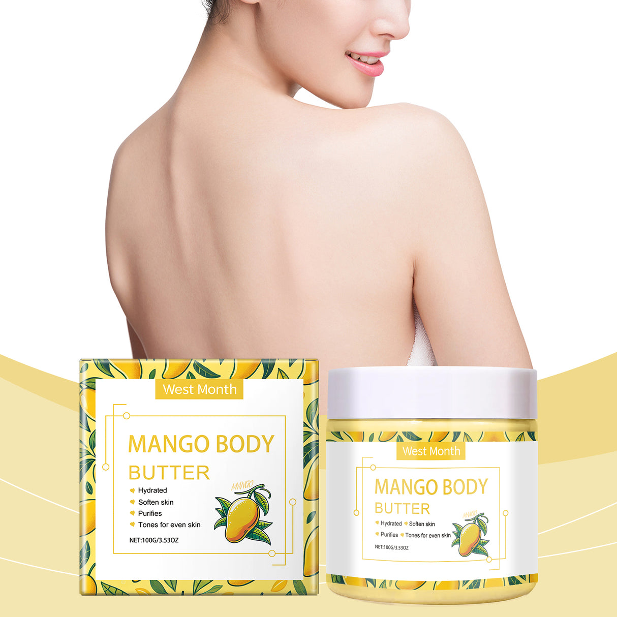 Moisturizing Body Cream Restores Rough, Dull Skin, Moisturizes And Nourishes Skin For A Long Time