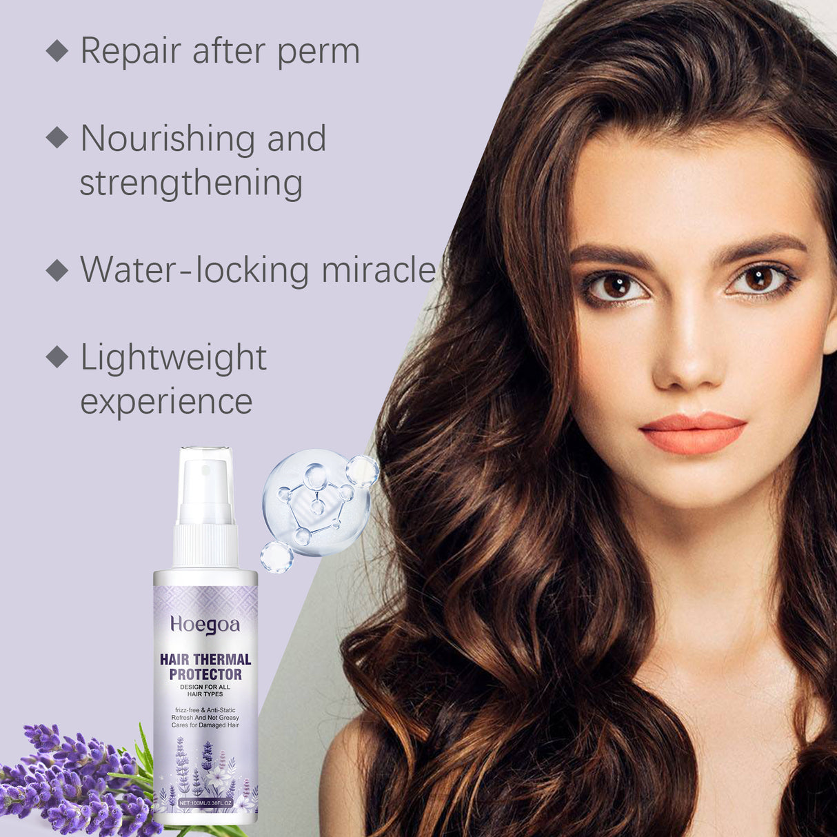 Hair Care Spray Protein Smoothing And Nourishing Hair Mask Hair Perm Dye Voluminous Hair Essential Oil Spray - V.I.P Digital Presence