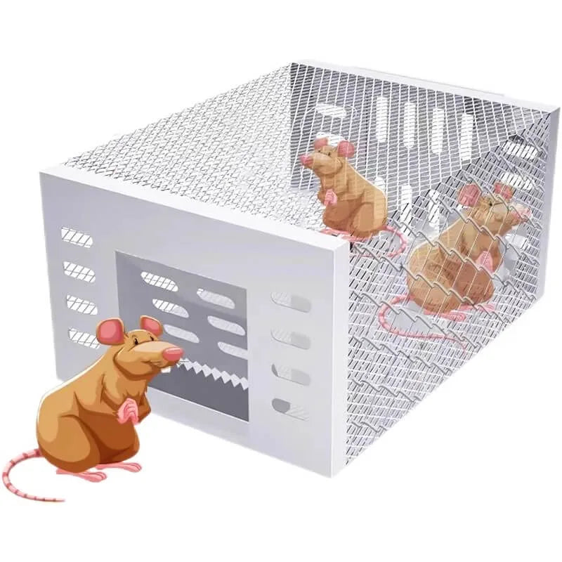 Automatic continuous cycle mouse trap Safe and efficient mousetrap for household use rat trap