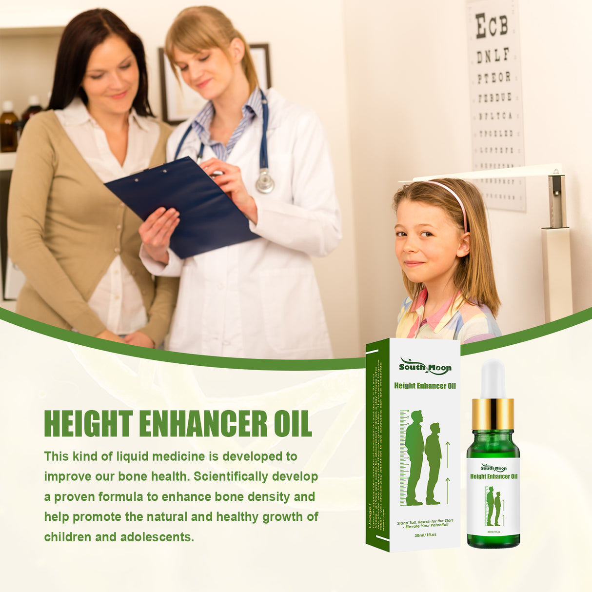 Height Enhancer Oil, Plantar Acupoint Stimulation Massage Height Promotes Long Health Care Oil - V.I.P Digital Presence