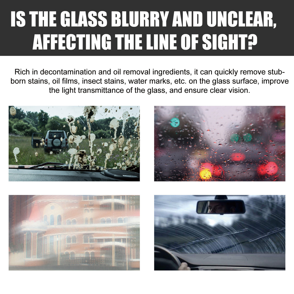 Car Windshield Cleaner, Car Windshield Cleaning Stains Rainproof And Fogging Cleaner - V.I.P Digital Presence