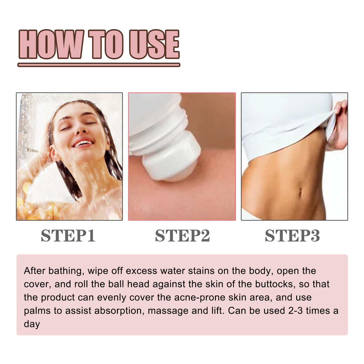 Acne Acne Ball, And Cleansing Skin Chest Back Acne Closing Skin Care - V.I.P Digital Presence