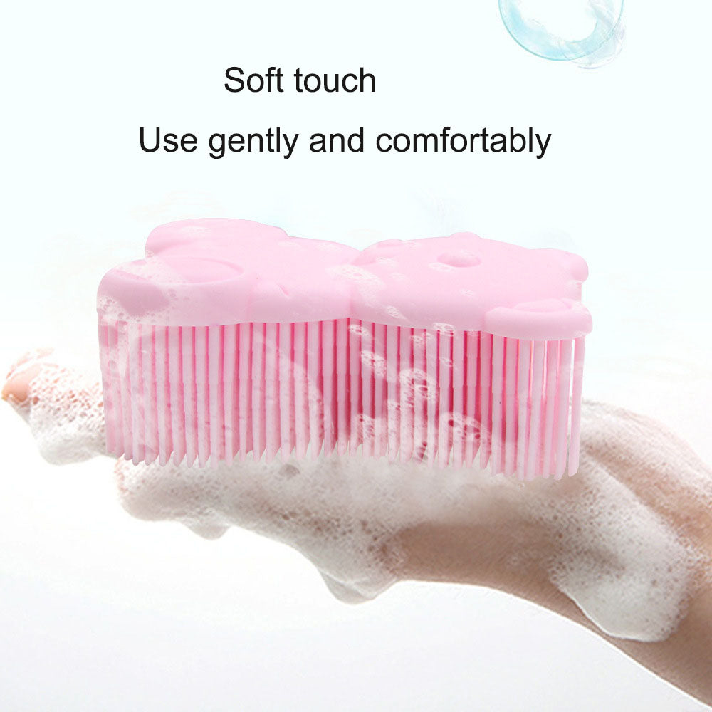 Cartoon teddy bear shampoo brush silicone shower brush - V.I.P Digital Presence