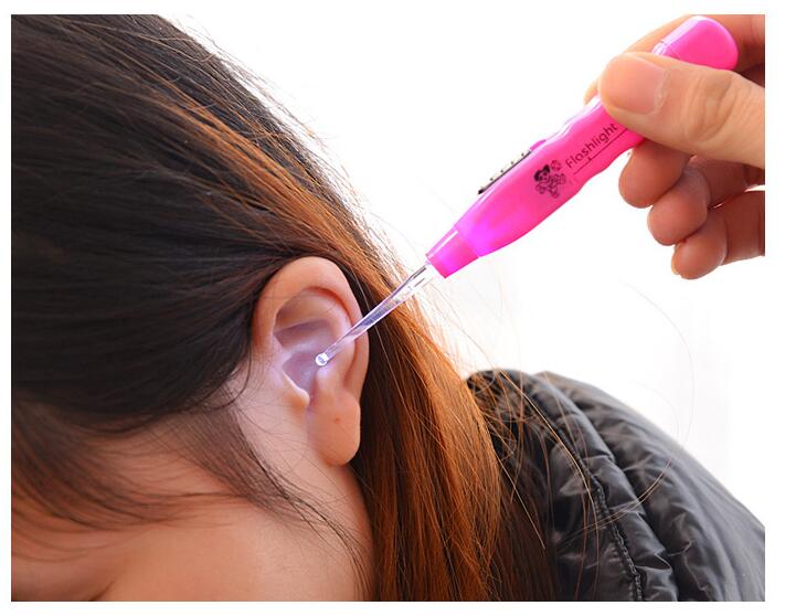 3 Muli uso LED LightEar Digger, torcia elettrica per Pulire Le Orecchie di Sicurezza Earpick Pulizia, FlashlightWax Remover - V.I.P Digital Presence