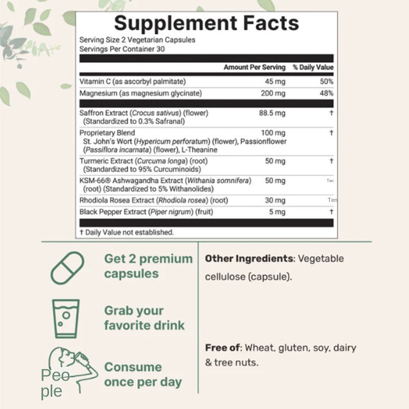 Saffron Advanced Capsules from Factory Stock - V.I.P Digital Presence