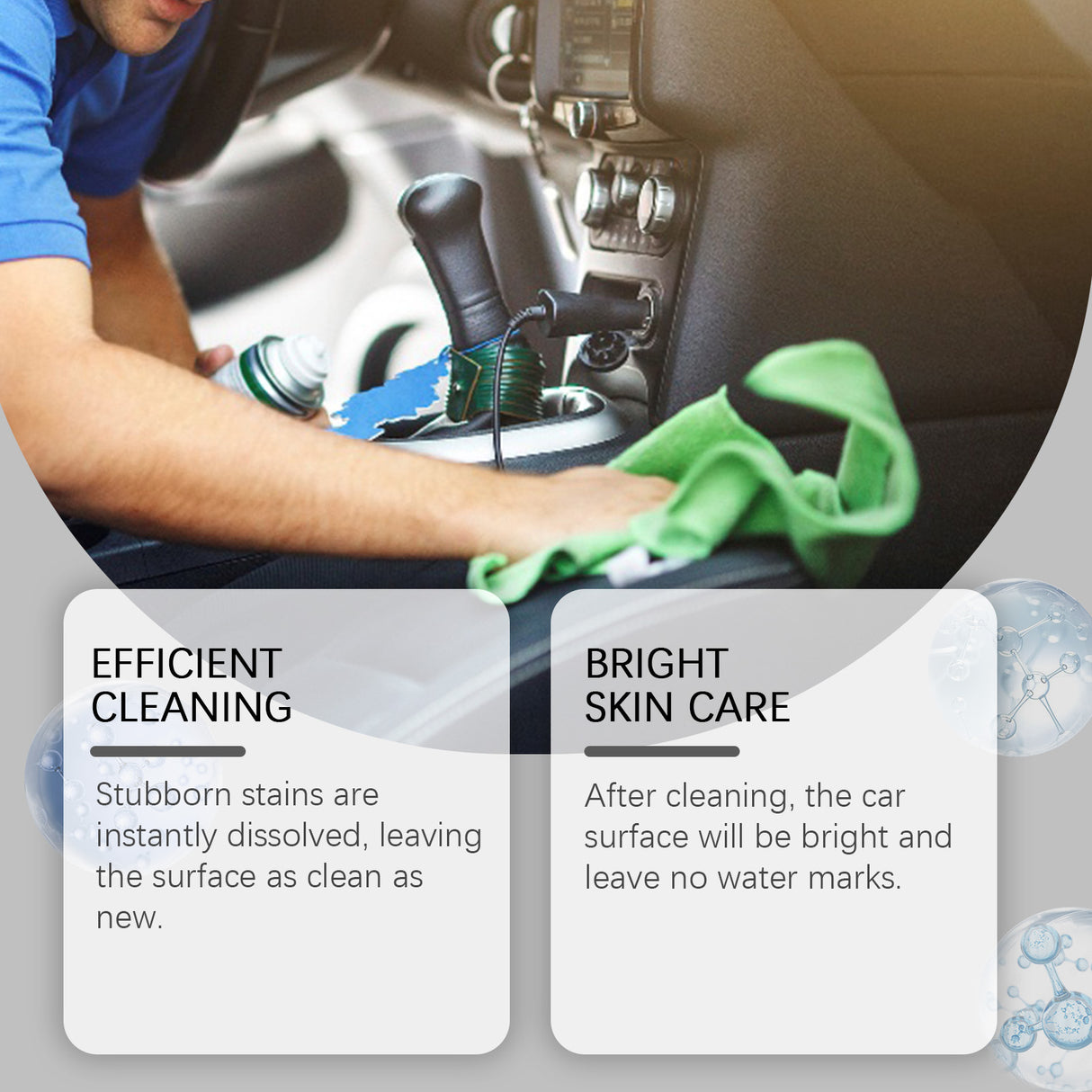 Automotive Interior Foam Cleaning Mousse, Automotive Interior Foam Cleaning Agent For Cleaning Car Roofs - V.I.P Digital Presence