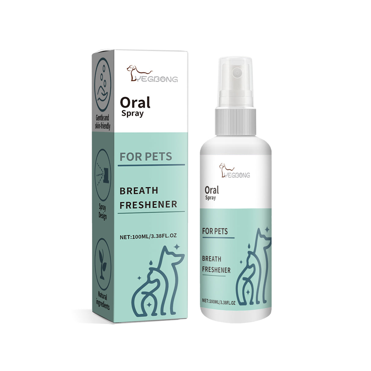 Pet Mint Fresh Breath Spray, Clean Your Dog's Bad Breath Fresh Breath Care - V.I.P Digital Presence