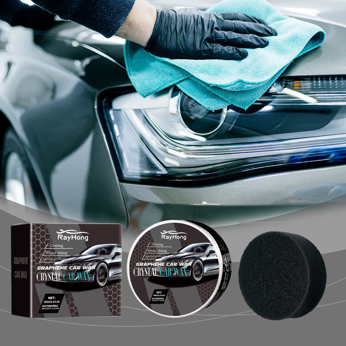 Auto Coating Paste, Anti-Scratch, Enhance Gloss, Decontamination Repair Car Paint Coating Maintenance And Repair Agent - V.I.P Digital Presence