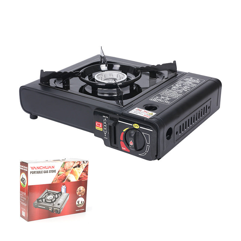 Single - burner Butane Camping Stove, windproof, adjustable, portable - V.I.P Digital Presence