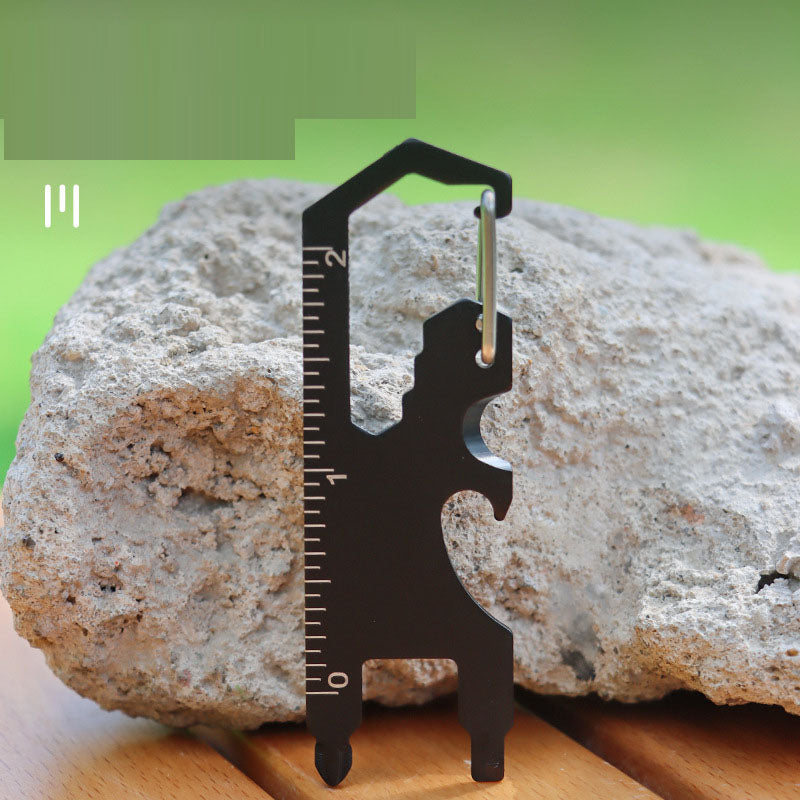 Outdoor Multi-function EDC tool card opener keychain with multi-purpose gadgets outdoor tools - V.I.P Digital Presence