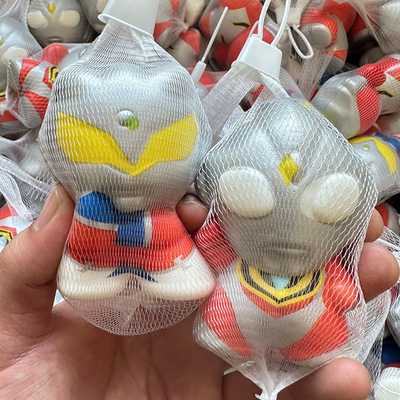 Netbag Egg Boy Party Pinch Music Stress Relief Toy Slow Rebound Ventilatory Artifact Cartoon Stress Relief Student Small Gift Item - V.I.P Digital Presence