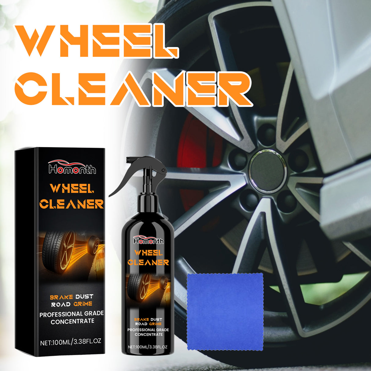 Wheel Cleaner, Clean Wheel Tires Stubborn Dirt Polishing Retreading Wheel Cleaner - V.I.P Digital Presence