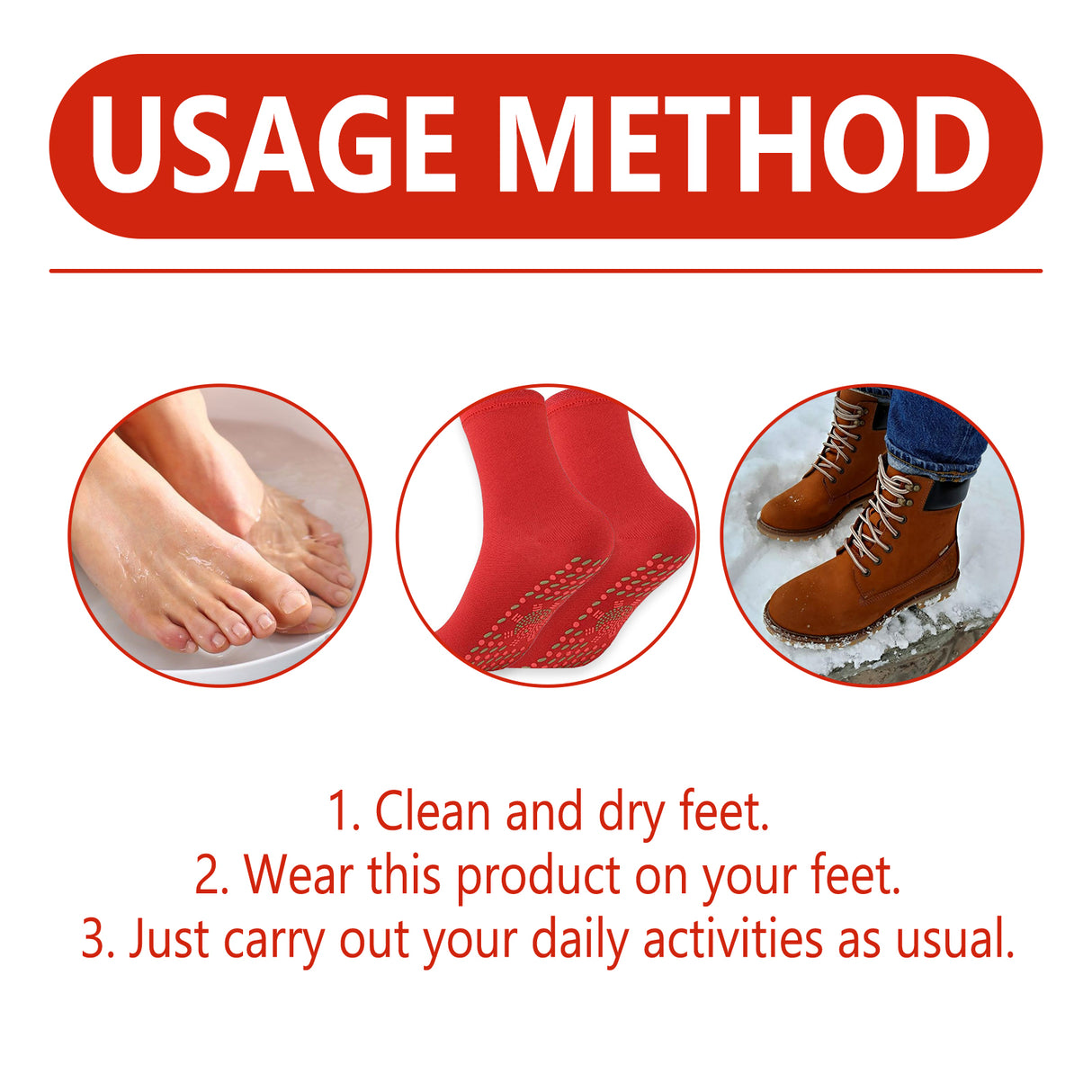 Self-Heating Massage Socks, Winter Outdoor Sports Wind And Cold Foot Care Massage Socks - V.I.P Digital Presence