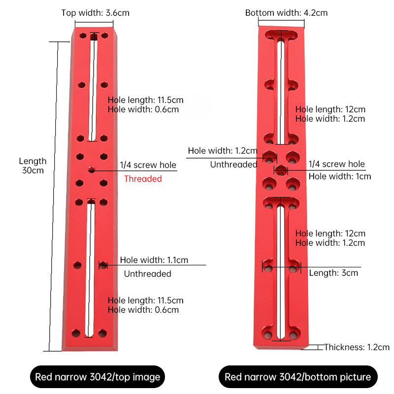 Vixen Red Dovetail Plate, Multi - function, for Astronomical Telescopes - V.I.P Digital Presence