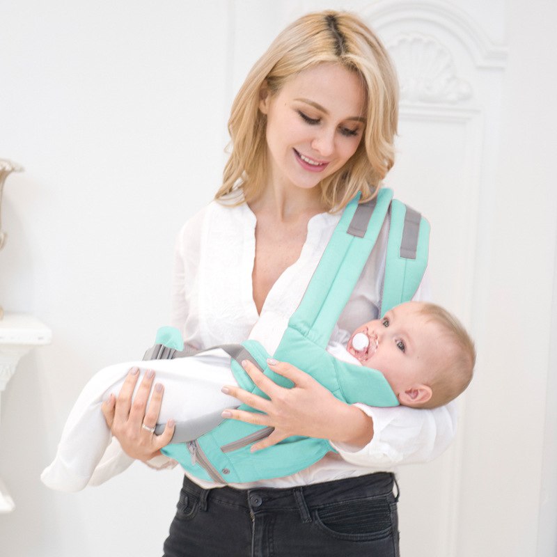 AIEBAO Ergonomic Baby Carrier Infant Kid Baby Hipseat Sling Front Facing Kangaroo Baby Wrap Carrier for Baby Travel 0-18 Months - V.I.P Digital Presence