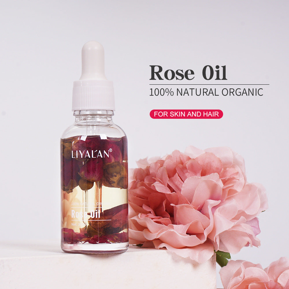 30ml Multi-Purpose Rose Oil: For Face, Body & Hair - Hydrating Botanical Essential Oil - V.I.P Digital Presence