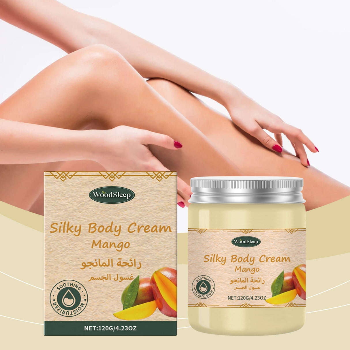 Mango Moisturizing Moisturizer Nourishes, Hydrates, Hydrates, Rejuvenates And Rejuvenates Creamy Skin Care Cream