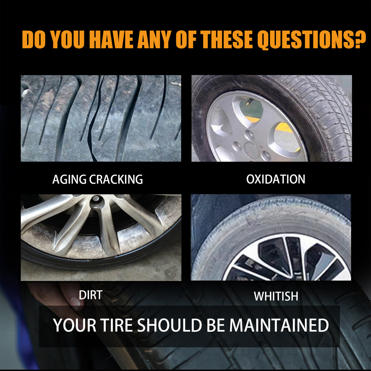 Wheel Cleaner, The Tire Wheel Polishing Dirt Clean Renovation Lighten The Maintenance Kit - V.I.P Digital Presence