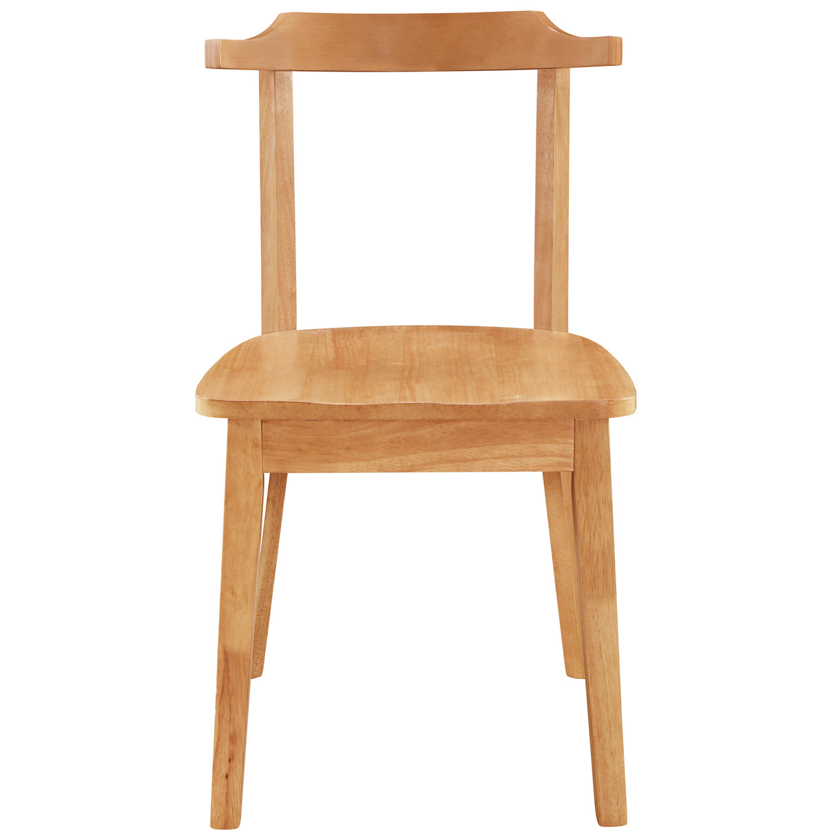 TOPMAX 65 "5-piece set with wheels, expandable dining table set, 17.7" pull-out side table and small dining chairs, natural