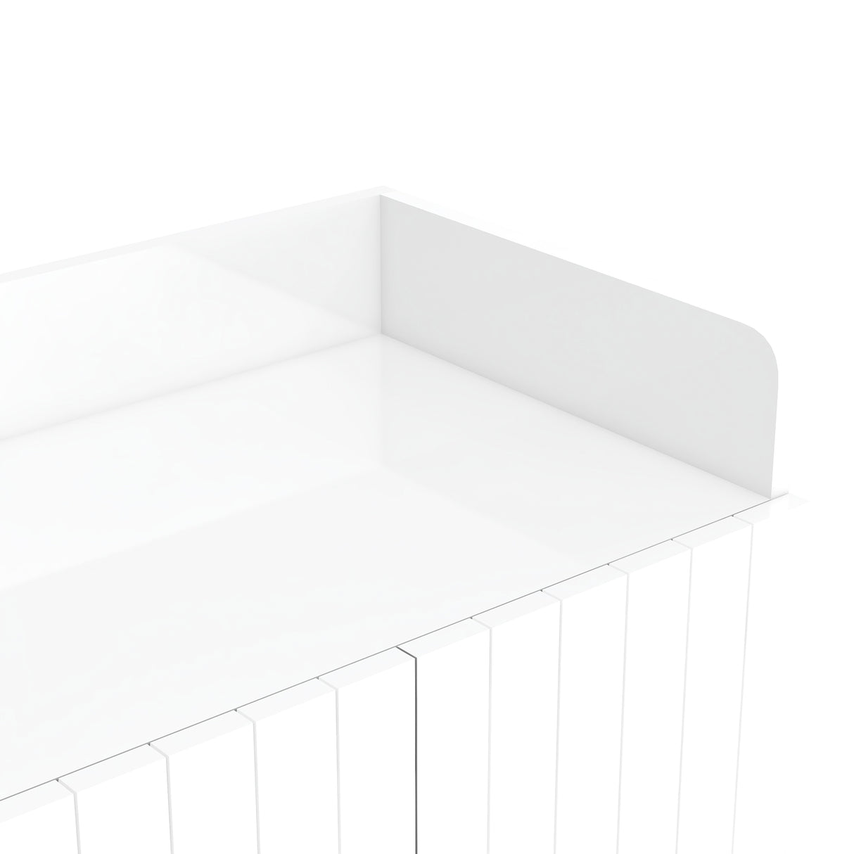 U-Can shoe cabinet with door, 11 layers with adjustable shelves, modern wooden shoe cabinet (PVC surface) - V.I.P Digital Presence