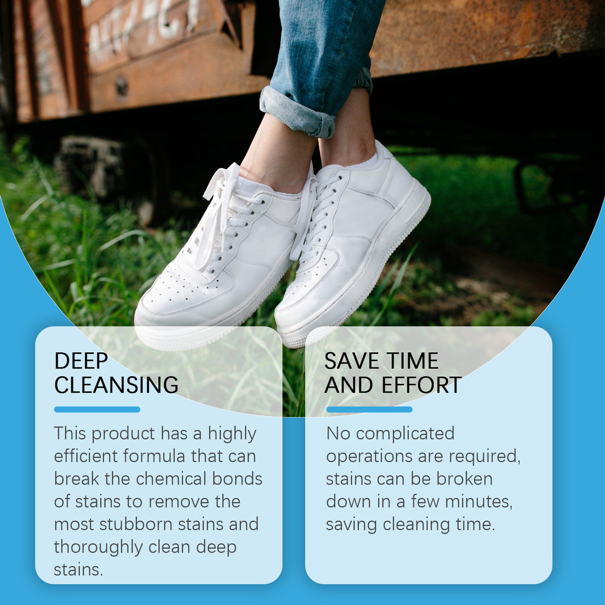 Shoe Decontamination Foam Cleaner Small White Shoes Gentle Clean Yellow Edge Stain Shoe Cleaner - V.I.P Digital Presence