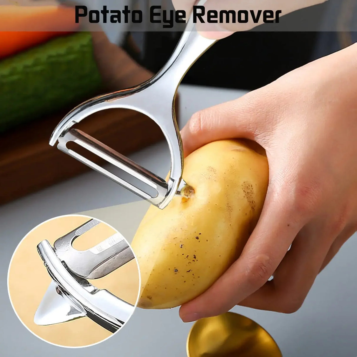 Stainless Steel Potato Peeler Vegetable Peeler Multi-function Carrot Grater Fruit Tools Kitchen Accessories cuisine pelador - V.I.P Digital Presence