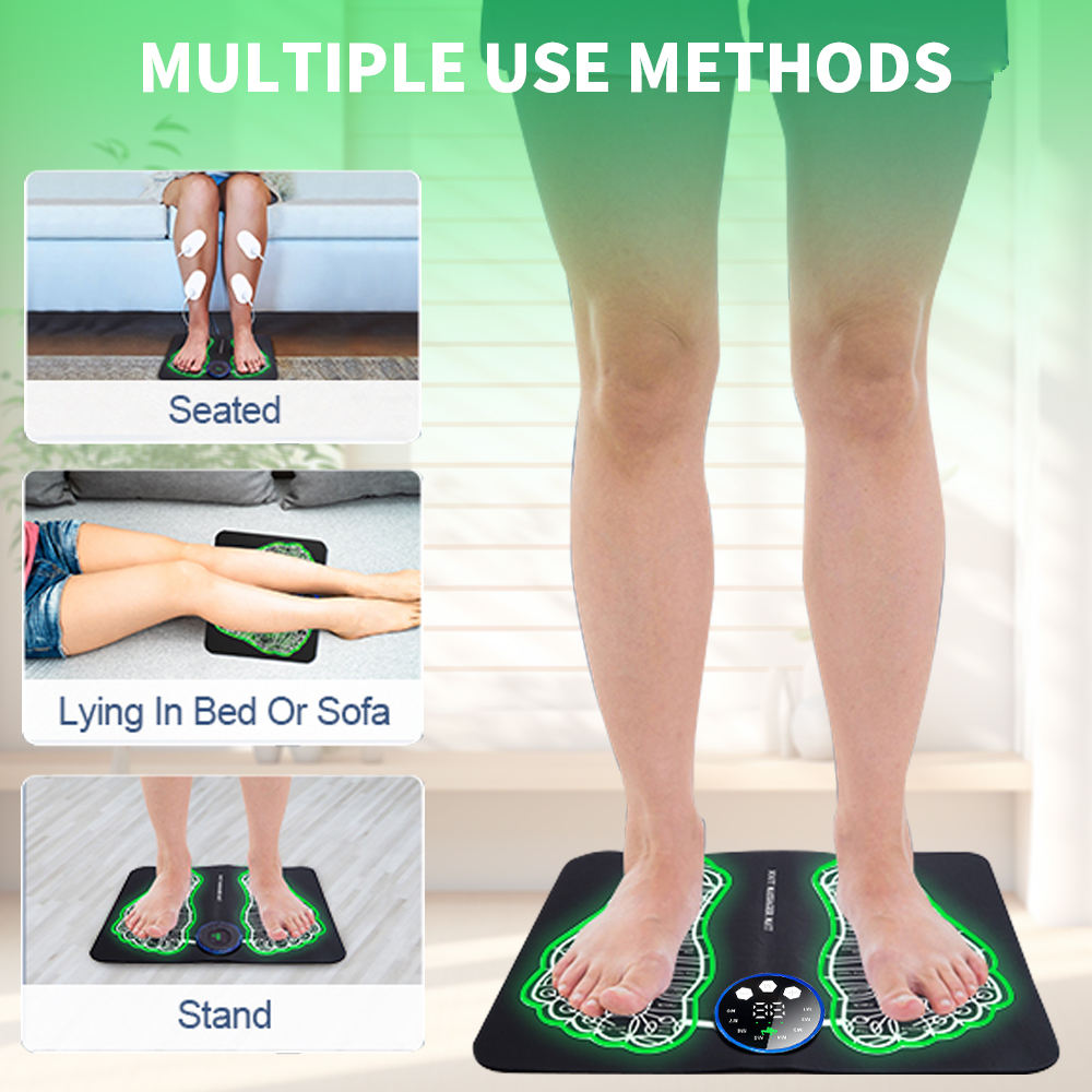 Ems Foot Stimulator Muscle Blood Circulation Feet Leg Relax Pain Relief Usb Foot Massager Mat - V.I.P Digital Presence