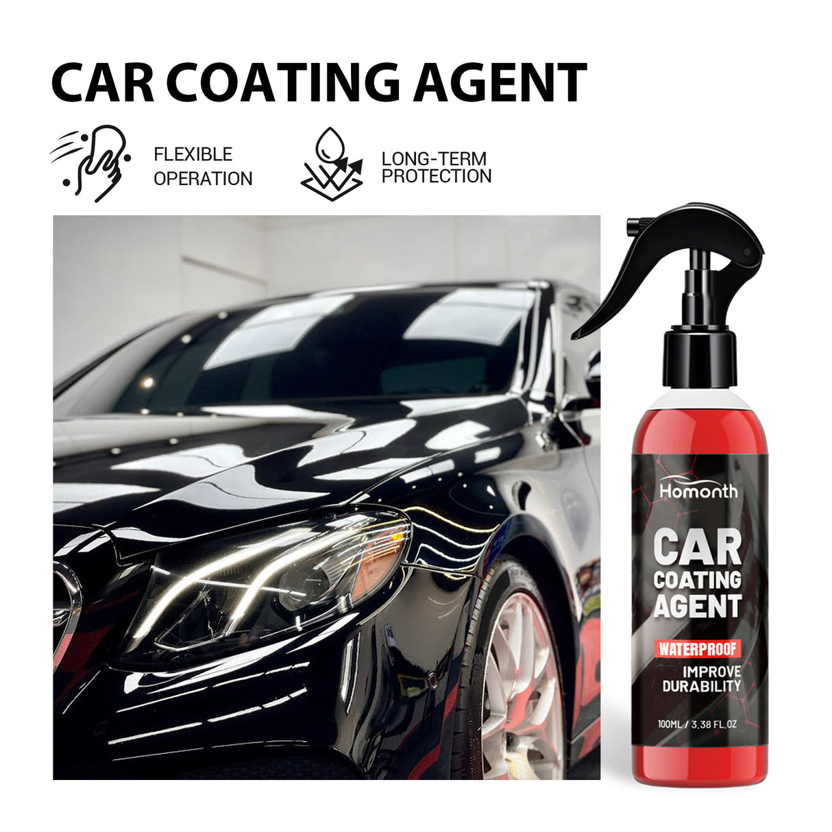 Car Coating Agent, Car And Car Paint Multi-Purpose Renovation Clean Plating Crystal Coating Maintenance And Repair Spray - V.I.P Digital Presence