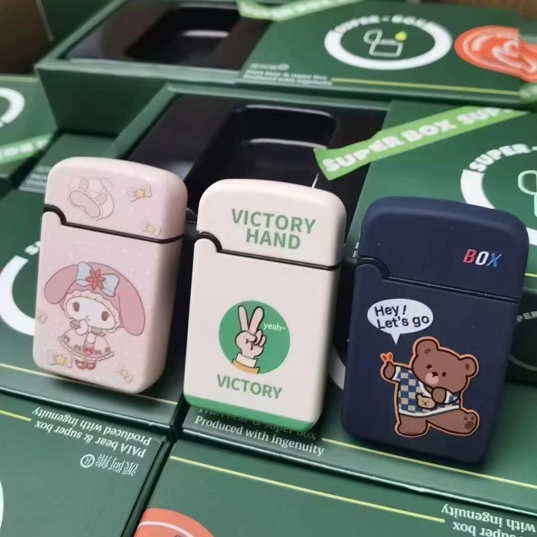 New lighters water guns trick toys mini cartoons spray spoof props that can spray water - V.I.P Digital Presence