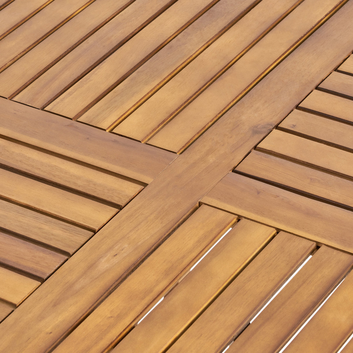 Acacia Wood 70" Dining Table - V.I.P Digital Presence