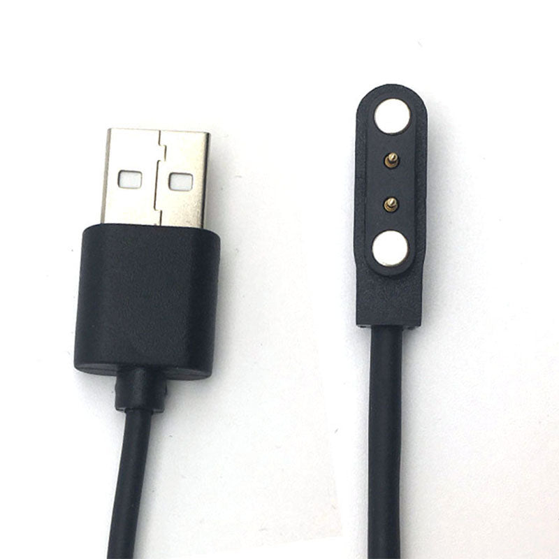 high quality Magnetic Charging Cable wire For ZL02 Smart Watch bracelet 2 Pin Black Power Charger Data Cables - V.I.P Digital Presence