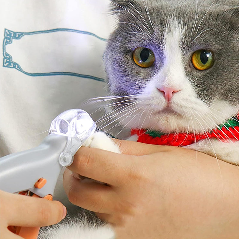 Professional LED - lit pet nail clippers for cats and dogs. Toe - claw cutting tool, pet supplies. - V.I.P Digital Presence