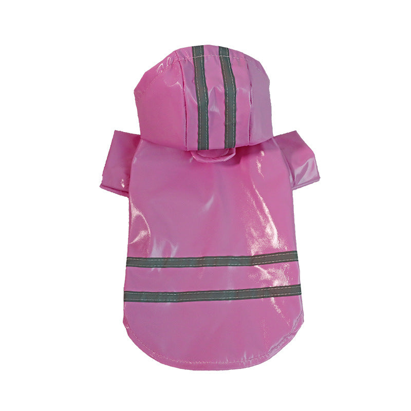 Pet Raincoat with Reflective Strips, Thickened Waterproof Raincoat for Small and Medium Dogs - V.I.P Digital Presence