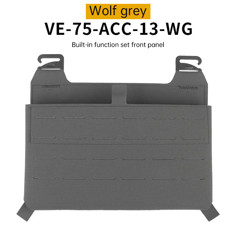 WoSporT can accommodate three 5.56 (or two 7.62) inner pockets with built-in function cover camouflage front panel - V.I.P Digital Presence