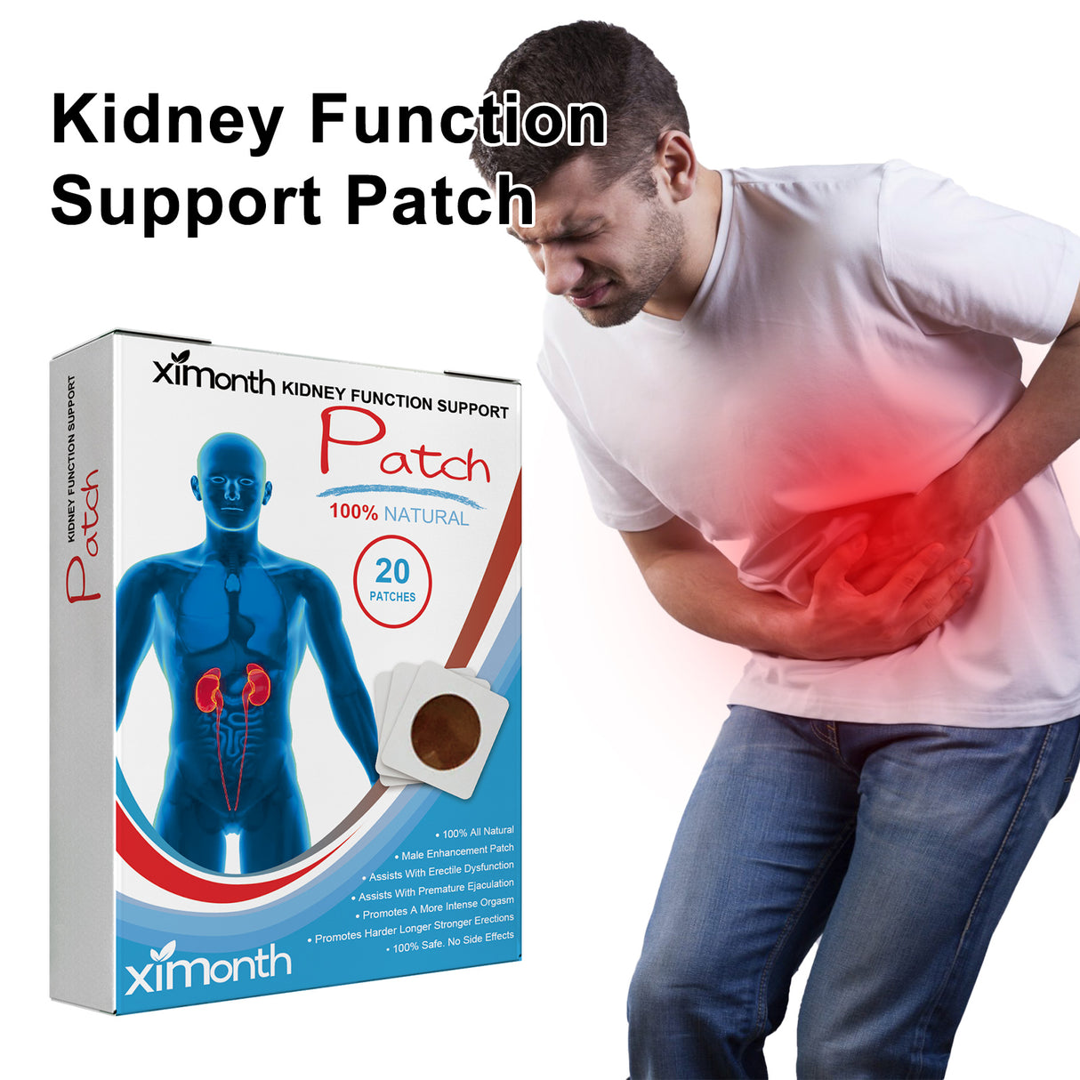 Body Care Patch, Ease Back Pain And Discomfort Lock Yang Kidney Health Body Care Patch - V.I.P Digital Presence