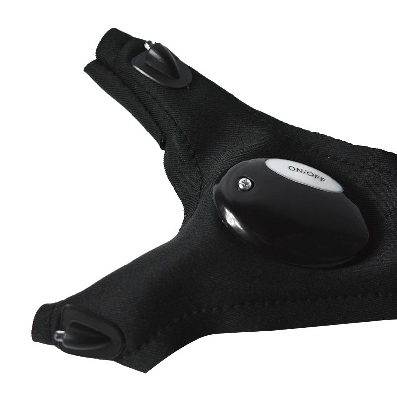 1 Piece Magic Strap Fingerless Led Glove Left Right Hand Led Light Night Fishing Glove Fishing Tools - V.I.P Digital Presence