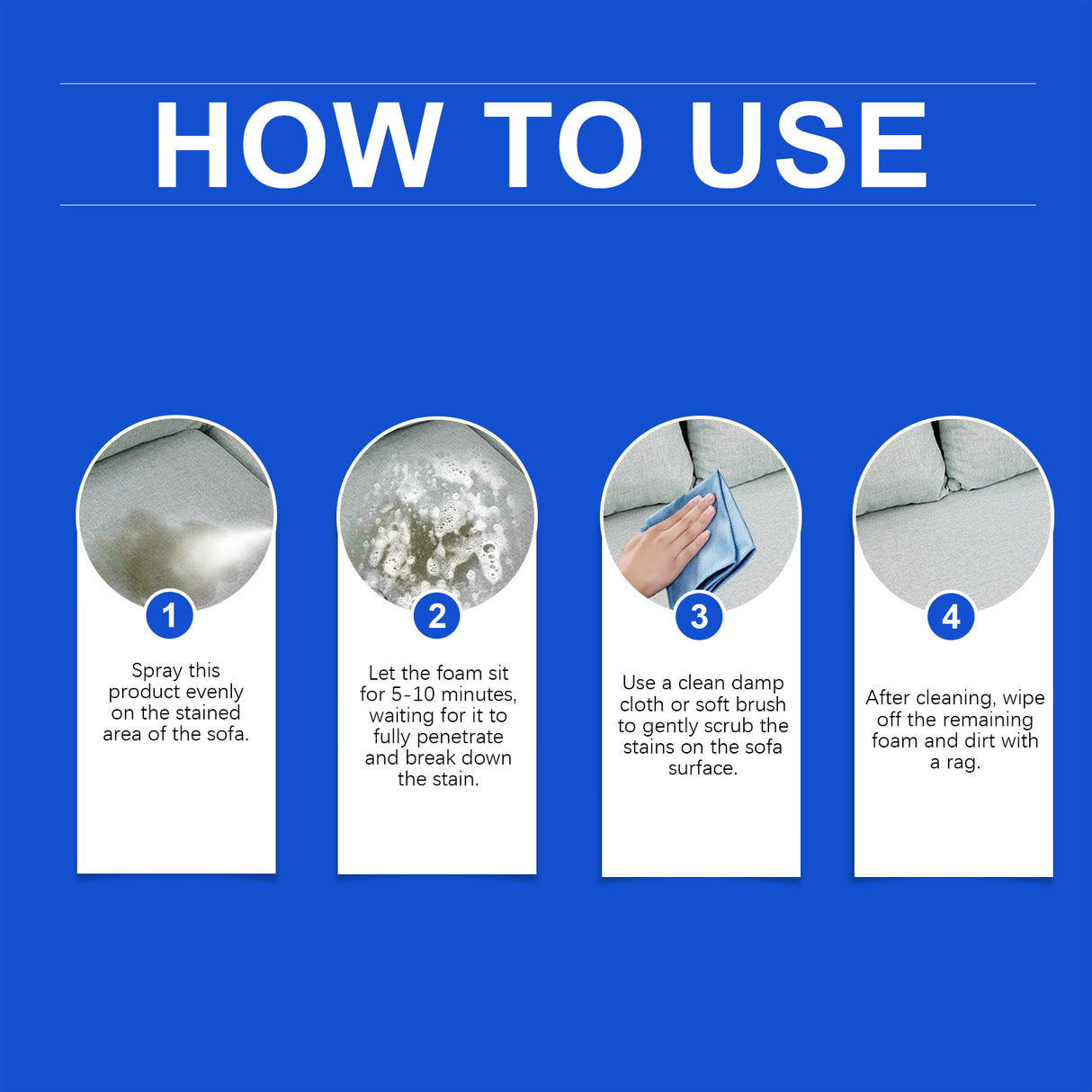 Fabric Sofa Foam Cleaner Fabric Sofa Fabric Curtain Mattress Foam Cleaner - V.I.P Digital Presence