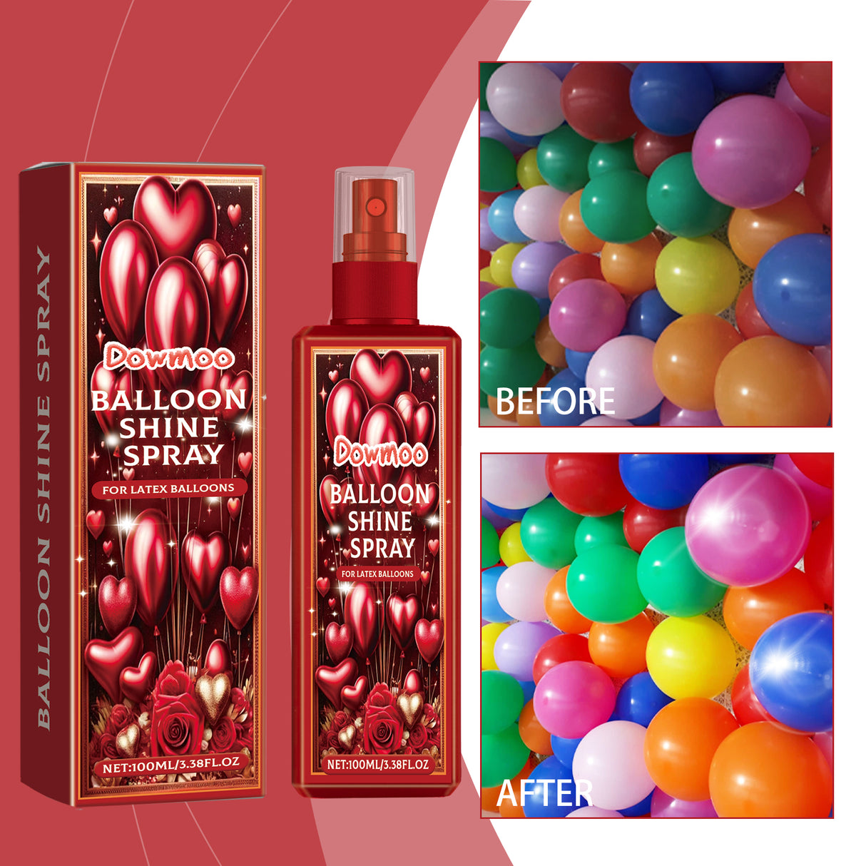 Balloon Gloss Spray To Enhance The Balloon Atmosphere Gloss Long-Lasting Effect To Create A Textured Highlighter Spray - V.I.P Digital Presence