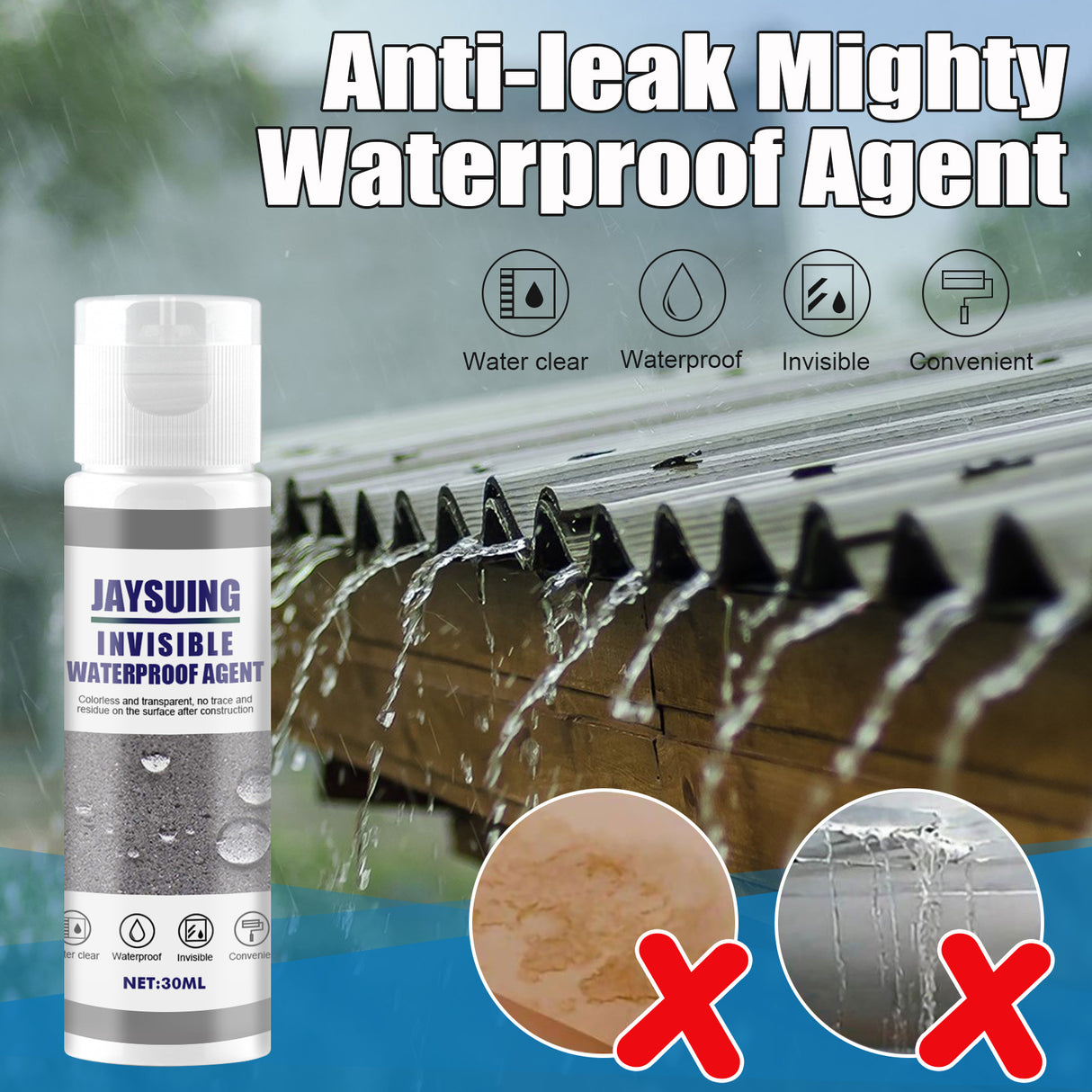 Waterproof And Leak Repair Material Self-Spraying External Wall Roof Leak-Blocking Waterproof Adhesive Paint - V.I.P Digital Presence
