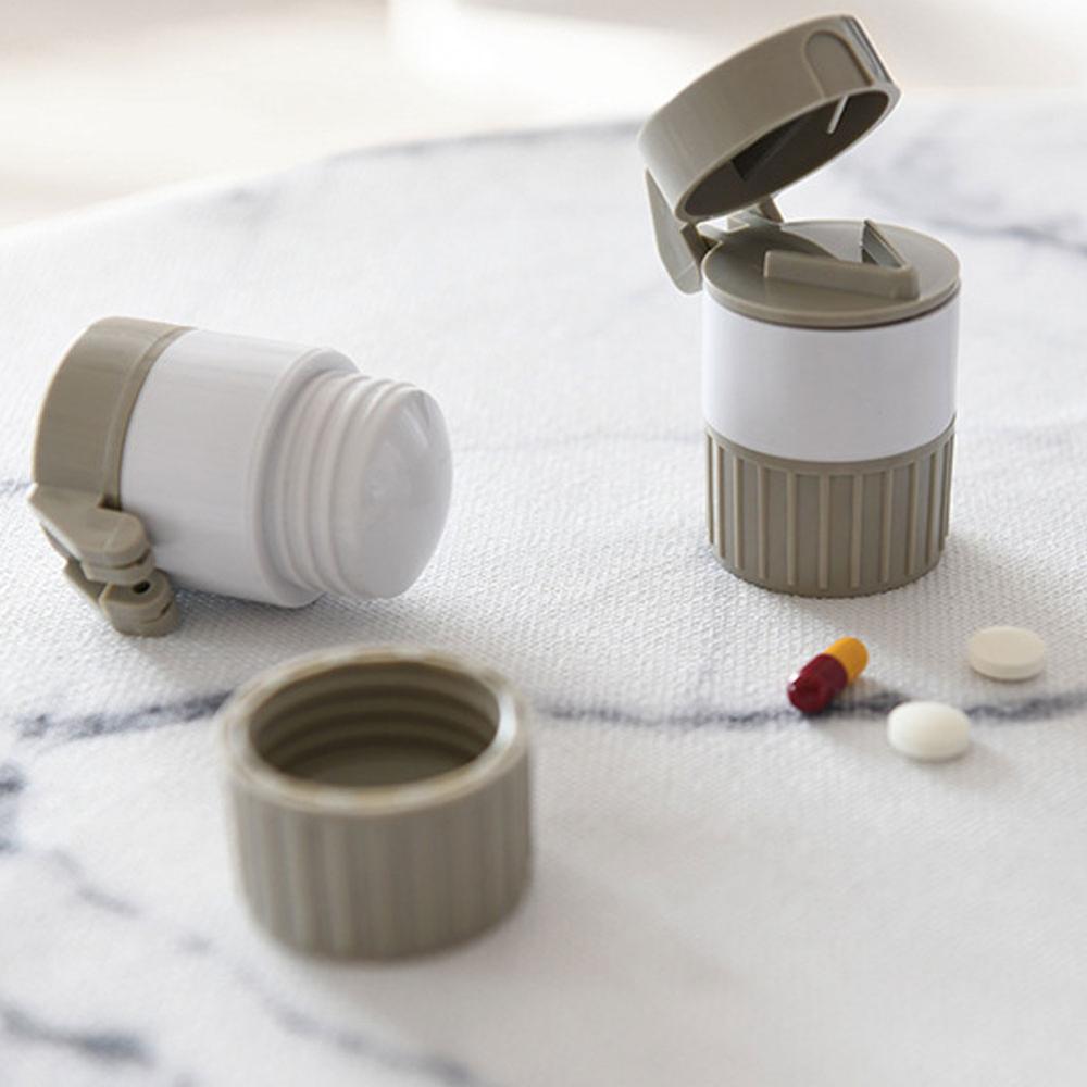 4 In 1 Portable Medicine Box Powder Separator Powder Household Grinder Pill Medicine Cutter Mini Home Medicine Storage Box - V.I.P Digital Presence